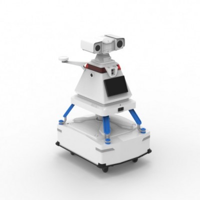 智能園區安防機器人 巡邏執勤 全景監控 智能監測 指引參觀